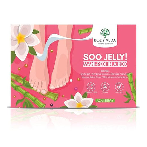 Bodyveda Soo Jelly Crystal Manicure Pedicure Kit